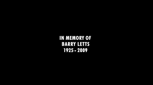 The Life and Career of Barry Letts