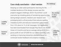 Background information, relevant facts, and the most important issues. How To Write The Conclusion Of Your Case Study Interaction Design Foundation Ixdf