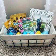 Let's start the easter basket ideas for boyfriend with men accessories. Easy Easter Basket Idea For Your Boyfriend Husband Or Partner Sweet Simple Easter Easterb Simple Easter Baskets Husband Easter Basket Easter Basket Diy