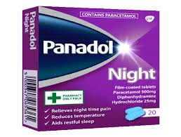 بنادول نايت أقراص panadol night مسكن لعلاج أعراض البرد مجلة رجيم