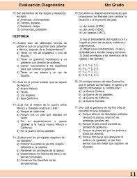 Planeación sexto grado grupo c bloque 2 vo. Evaluacion Diagnostica 5Âº Y 6Âº Primaria Imagenes Educativas