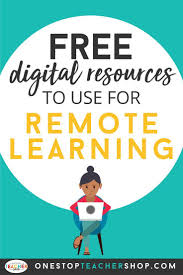 Free Digital Teaching Resources For Remote Learning One Stop Teacher Shop In 2020 Teaching Classroom Teaching Resources Resource Classroom