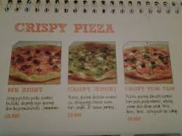 Menu Crispy Pizza Picture Of Warung Pasta Bandung Tripadvisor