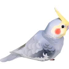 Cockatiel Animals Paper Craft Animals Paper Craft Pet Series Bird Cute Pet Easy Birds Healing Yellow Trabalhos Em Papel Artesanato Em Papel Animal De Estimacao