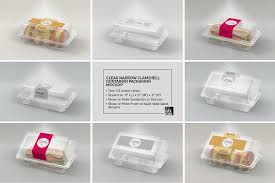 All artworks can be managed separately through smart objects. 01 Clear Container Packaging Mockups Creative Photoshop Templates Creative Market