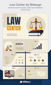 Law Center Free Template Powerpoint Design Templates Powerpoint Powerpoint Presentation Design