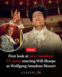 The "Amadeus" television series, which will be available in December and  stars actor Will Sharpe as Wolfgang Amadeus Mozart, has released a new  trailer. Read more here: https://theviolinchannel.com/amadeus -tv-series-releases-new-trailer/