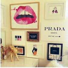 Fashion Themed Bedroom Google Search Wall Collage Gallery Wall Decor
