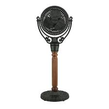 Günstige preise & mega auswahl für ceiling fan. Old Havana Pedestal Fan Black With Carved Wooden Post 999 00