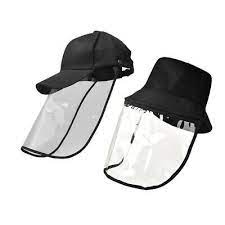 Sponsored Ebay Women Men Anti Spitting Protective Baseball Hat Clear Cover Fishman Hat 56 58cm Face Mask Mask Hats