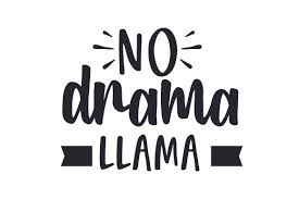 Download No Drama Llama Svg Cut File By Creative Fabrica Crafts Creative Fabrica SVG Cut Files