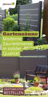 Gartenzaune Moderne Zaunelemente In Solider Qualitat In 2020 Sichtschutzzaun Garten Zaun Garten Gartenzaun