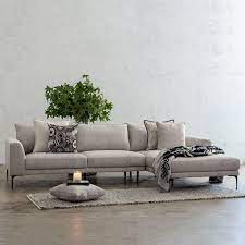 The gus modern mix modular chaise lounge is actually three pieces of furniture in one. Pilotti Modular Chaise Lounge Sofa Flagstone Ash Modular Chaise Living By Design