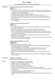 Digital marketing manager template (text format). Promotions Marketing Manager Resume Samples Velvet Jobs