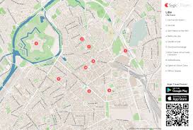 Streets, neighborhoods and sights of lille. Lille Printable Tourist Map Sygic Travel