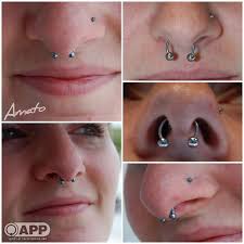 Septum Fix On The Right Is This Clients Old Septum Piercing She Had Been Told She Could Never Wea Septum Piercing Jewelry Septum Piercing Septum Piercing Men