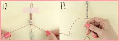 Schneiden sie von 140 zentimetern etwa 45 zentimeter von einer kordelseite ab. Makramee Armband Anleitung Fur Perlenarmband Frau Friemel