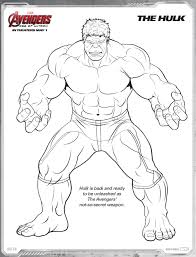 Hulk coloring pages are set of pictures of a famous superhero who is green humanoid possessing unlimited strength, power, and destruction. Marvel Avengers Coloring Pages Cinebrique