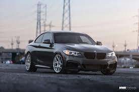 Mineral Grey Bmw 228i M Sport With Vmr Wheels Bmw Bmw Wheels Vmr Wheels
