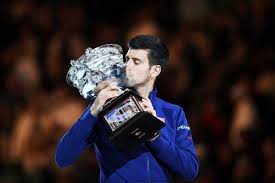 The australian open is the slam where djokovic has won his highest percentage of games in the opening set. Australian Open Novak Djokovic Thumps Andy Murray To Win Sixth Title Abc News Australian Broadcasting Corporation