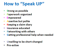 Maybe you would like to learn more about one of these? Speak Up How To Communicate With Your Insurance Company United Policyholders