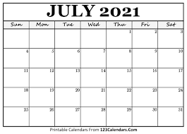 Editable june 2021 calendar july 28, 2021 may 6, 2021 stan runolfsdottir month calendar may produce a template to integrate the target of the excursion, using a section containing reminders for customize your small business travel planner template, with regard to your requirement. Printable July 2021 Calendar Templates 123calendars Com
