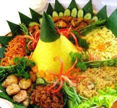 My Cooking Confidential Yellow Rice Food For Celebration Indonesian Food Food Cooking With Coconut Milk
