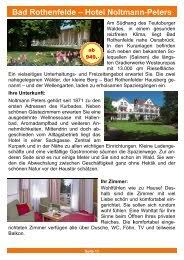 Zentrum 0.28 km bahnhof 19.14 km flughafen 32.41 km. Bad Rothenfelde Hotel Noltmann Peters Drk Kreisverband