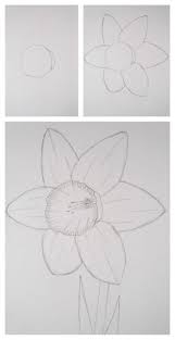 This Is A Beautiful Time Of Year For All Kinds Of Gorgeous Flowers And I Think My Favourite Spring Flow Flower Drawing Tutorials Flower Drawing Spring Drawing