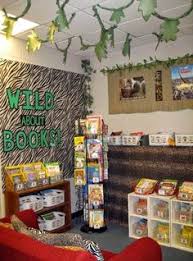 It's muted colour palette of greens, greys, pinks and browns make it a calming influence with just enough colour not to be distracting. 54 Monkey Classroom Theme Ideas Jungle Theme Classroom Classroom Classroom Themes
