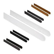 Can be glued on or stuck into place with silicone. Long End Caps For Window Cill Capping Cover Pair Caramel Truly Pvc