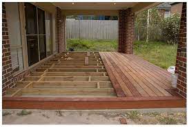 Patio Concrete Decks Google Search Building A Floating Deck Concrete Patio Backyard