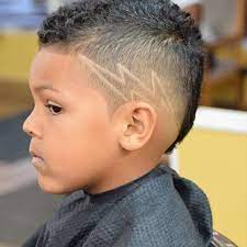We're not quite sure how we feel about thor with short hair, but however you feel you can't deny that the new thor haircut is a nice simple cut for 2018. 56 Trendy Lighting Bolt Haircut Boys Boys Haircuts With Designs Boys Haircuts Hair Designs For Boys