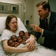 In 1995 he left, abandoning her with five black children: 30 years later the truth shocked everyone! The newborn quintuplets immediately filled the maternity ward with cries and noise. But the young