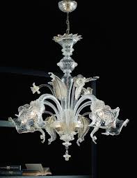 Lampadario Murano Darwin Cristallo Oro Murano Chandelier Murano Glass Chandelier Chandelier