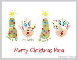 Simply select your favorite christmas card template and pick a color scheme, then follow the prompts to personalize your christmas cards with your company logo. Made From Your Child S Actual Prints Christmas Footprint Etsy Baby Footprint Art Handprint Christmas Kids Christmas