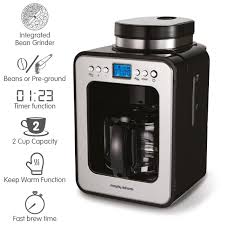 Shop the new range of bean to cup coffee machines from filter coffee machine. Morphy Richards 162100 Bean To Cup Filter Coffee Machine Reviews