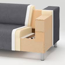 Seglora cover is made of aniline leather which is the finest type of leather of the highest quality. Klippan Flackarp Grey Compact 2 Seat Sofa Ikea