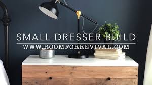 Diy 3 drawer dresser from bitterroot diy Diy Small Dresser Build Youtube