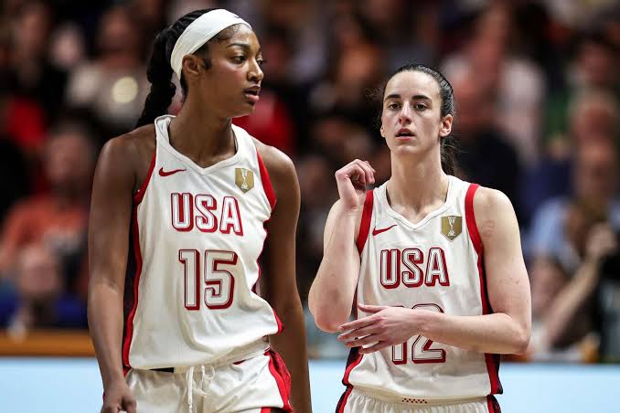 Caitlin Clark and Angel Reese on Setting Their Rivalry Aside for U.S. Team