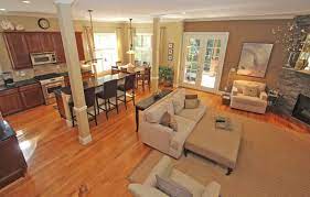 To make your space work best for you, consider paint colors, furniture. Wallpaper Interior Kitchen Living Room Dining Room Open Floor Plan Kitchen And Living Room Images For Desktop Section Interer Download