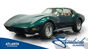 Image result for Blue Green 1973 Corvette
