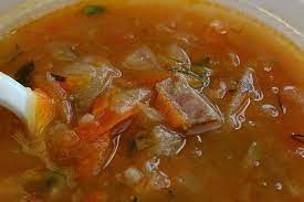 Kapusta Ukrainian Soup Recipe Ukrainian Recipes Kapusta Recipe Sauerkraut Soup