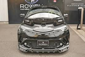 Slide for toyota chr tuning abs car headlights frame light eyebrow cover carbon exterior accessories 20 17 18 2019 2020. Tuning Lifting By Rowen International On The Toyota C Hr