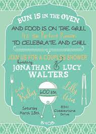 Couples Baby Shower Invitation Printable Digital File Bun In Etsy Couples Baby Shower Invitations Baby Shower Invitation Wording Coed Baby Shower