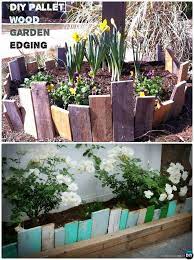 This gives you more seating and a great garden clean edge. Scrap Wood Garden Bed Edging 20 Creative Garden Bed Edging Ideas Projects Instructions Diy Garden Projects Wood Garden Edging Garden Projects