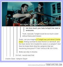 Charlie Swan Vampire Slayer Charlie Swan Tumblr Funny Funny