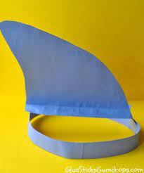 Shark Fin Hat Craft Ocean Kids Shark Fin Hat Ocean Kids Crafts