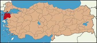 Image result for çanakkale haritası