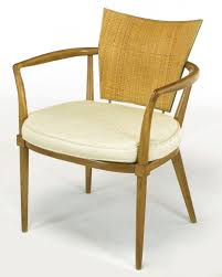 Six Bert England Mahogany Brass Cane Arm Chairs 1stdibs Com Furniture Chair My Furniture